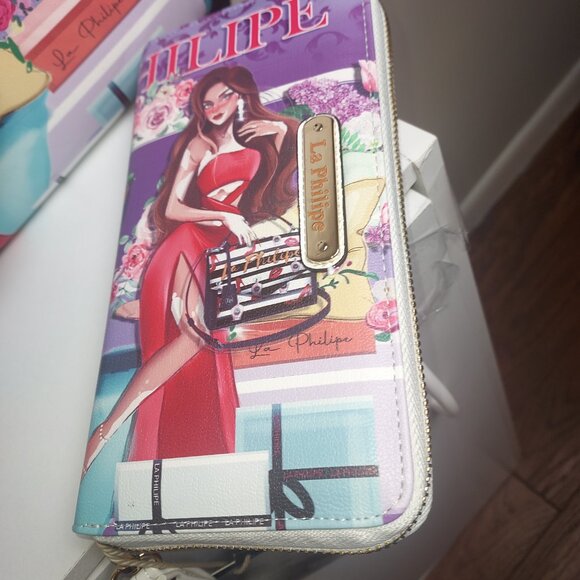 New La Philipe Miami handbag and matching wallet. - Picture 2 of 6